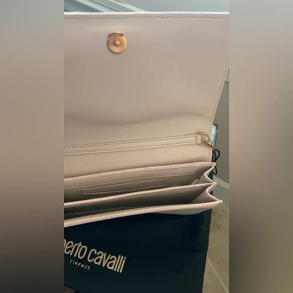 Roberto Cavalli Mirror Snake Shoulder Bag - Picture 3 of 5